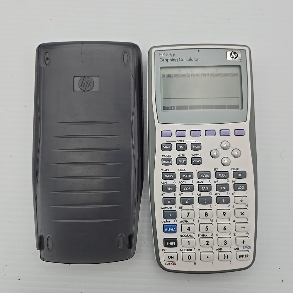 HP 39gs Graphing Calculator Scientific Model with‎ Slide Protective Cover